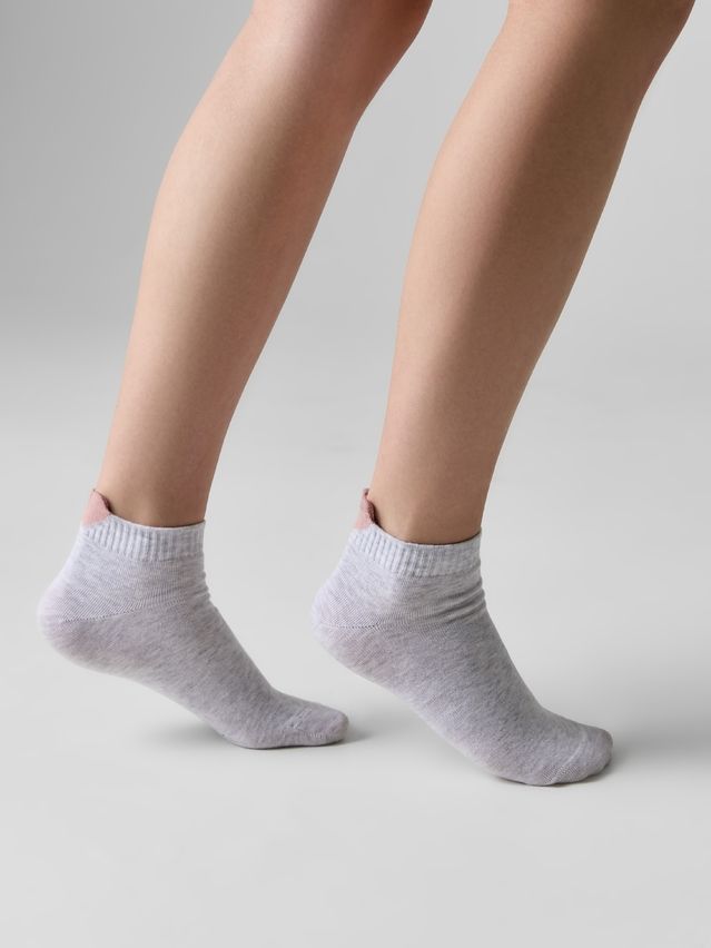 Women's socks CONTE ELEGANT ACTIVE, s.25-27, 221 light grey - 2