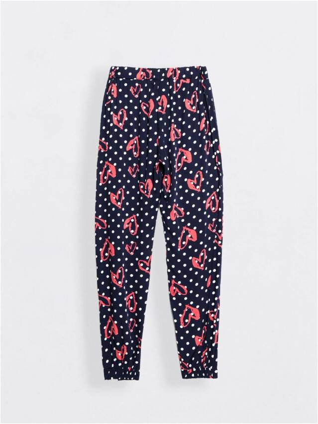 Trousers for girl CONTE ELEGANT POIS, s.110-56-51, navy - 1