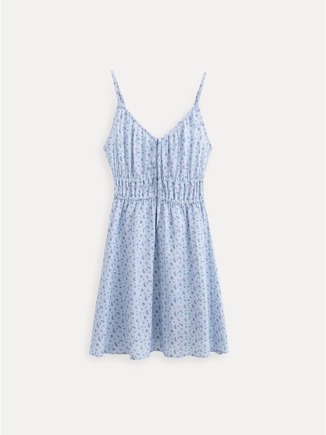 Women's sundress CONTE LSF 3816, s.170-84-90, blue-flowers - 5