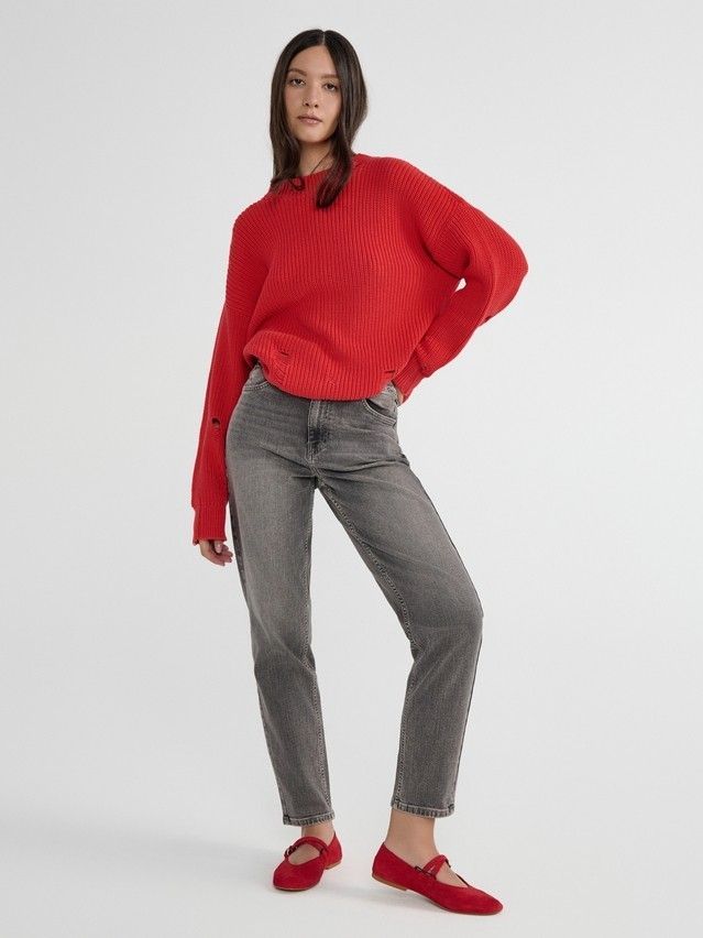 Women's pullover CONTE ELEGANT LDK2395, s.170-84-88, red - 2