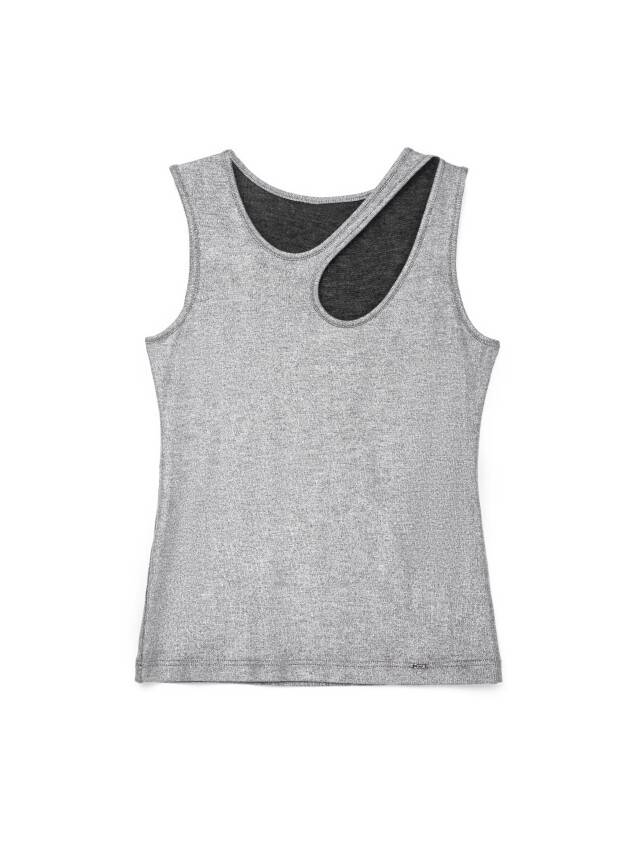 Women's polo neck shirt CONTE ELEGANT LD 891, s.170-92, silver grey - 5