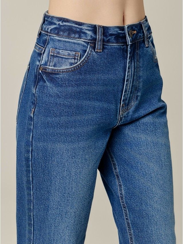 Denim trousers CONTE ELEGANT CON-705, s.170-102, blue - 6