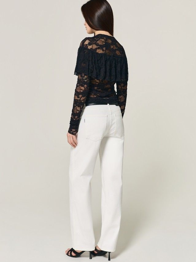 Women's polo neck shirt CONTE LD 3771, s.170-88, black - 6