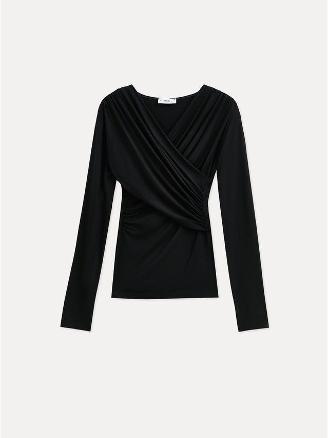 Women's polo neck shirt CONTE LD 3298, s.170-84, black - 6