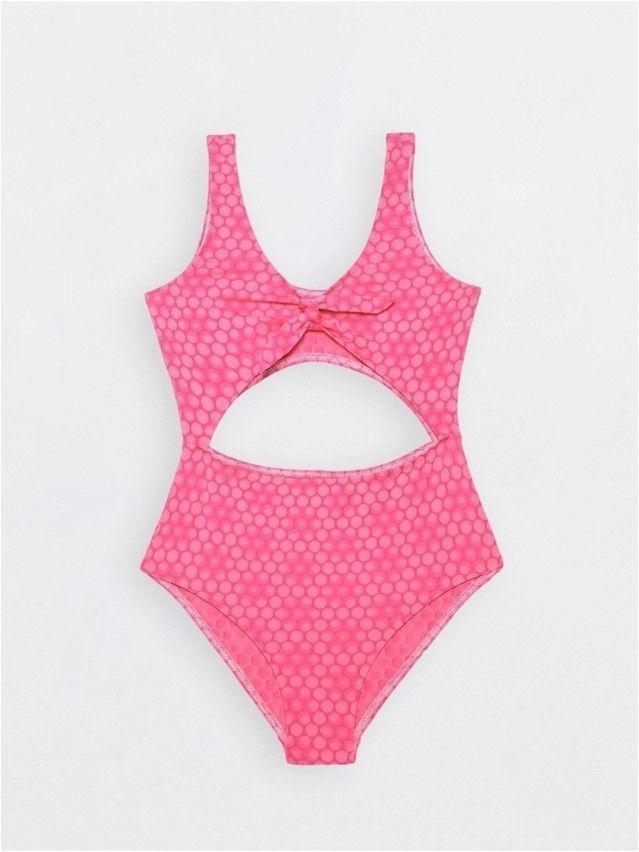Swimsuit for girls CONTE ELEGANT FASHION GIRL, s.110,116-56, coral - 1