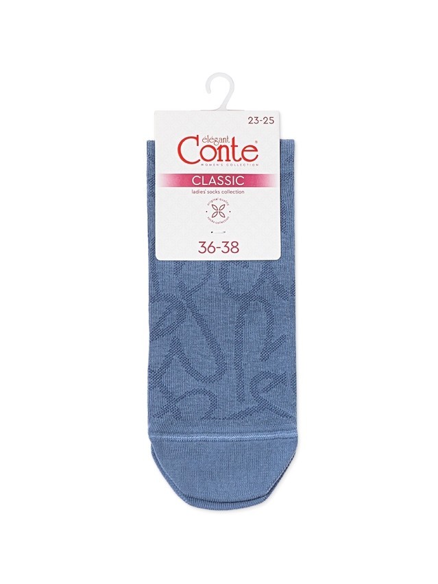 Women's socks CONTE ELEGANT CLASSIC, s.23-25, 687 light denim - 4