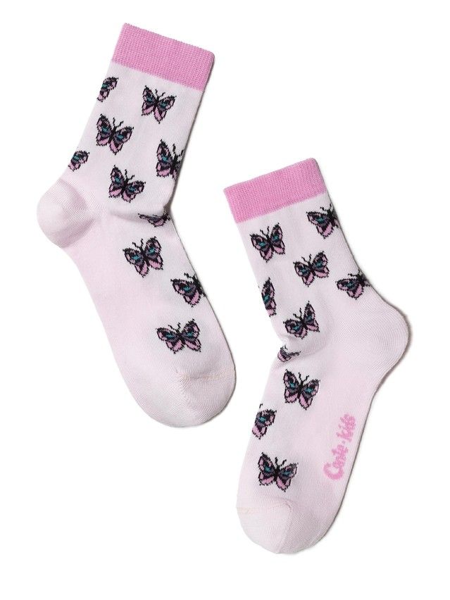 Children's socks CONTE-KIDS TIP-TOP, s.24-26, 408 light pink - 1