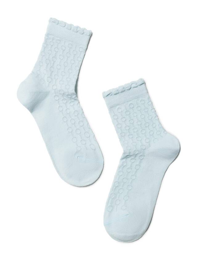 Children's socks CONTE-KIDS BRAVO, s.24-26, 185 pale turquoise - 1