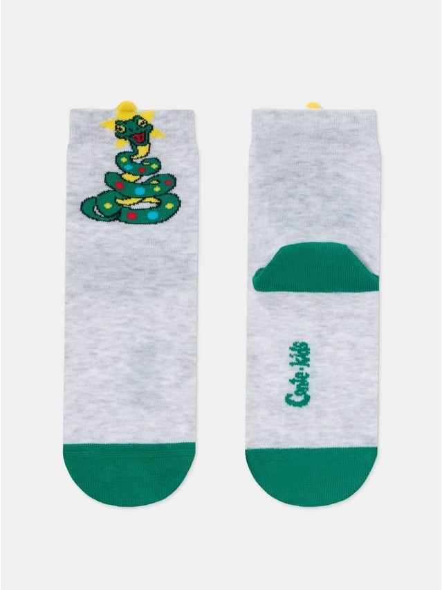 Children's socks CONTE-KIDS NEW YEAR, s.13-14, 175 light grey - 7