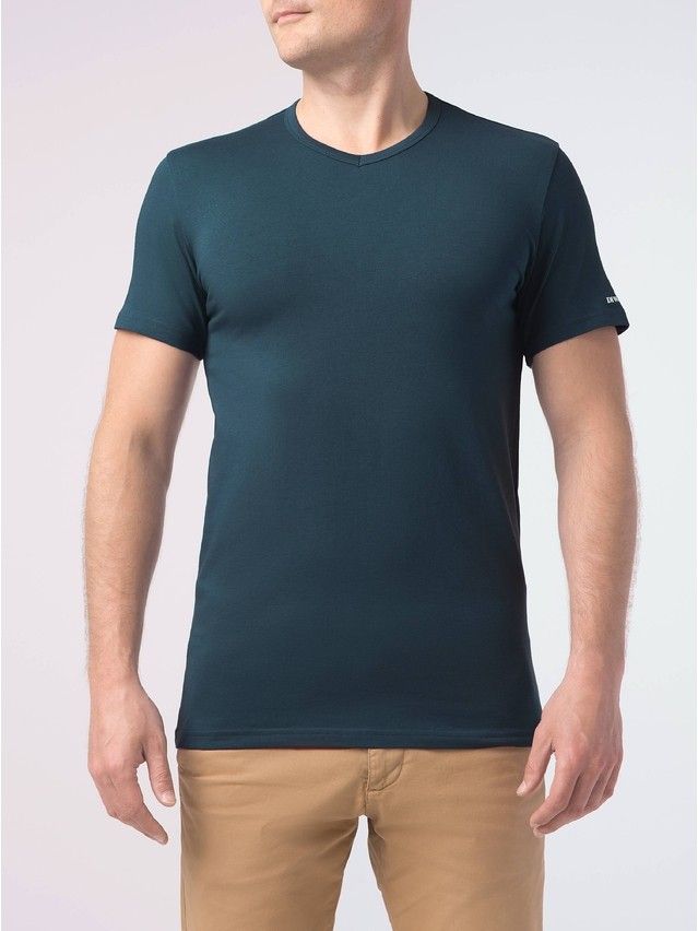 Men's pullover DiWaRi BASIC MF 745, s.170,176-100, deep sea green - 2