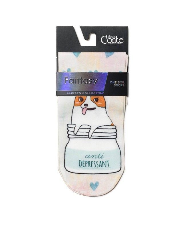 Women's socks FANTASY 17C-34SP, s. 36-39, 059 - 3