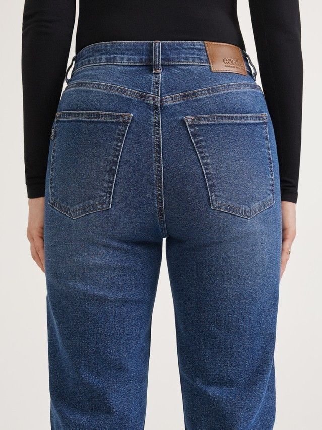 Denim trousers CONTE ELEGANT CON-835, s.170-102, blue - 4