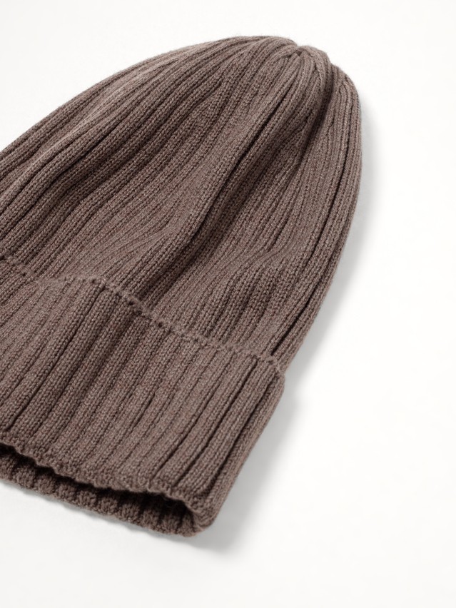 Women's cap CONTE ELEGANT 24C-32CP, s.54-56, taupe melange - 3