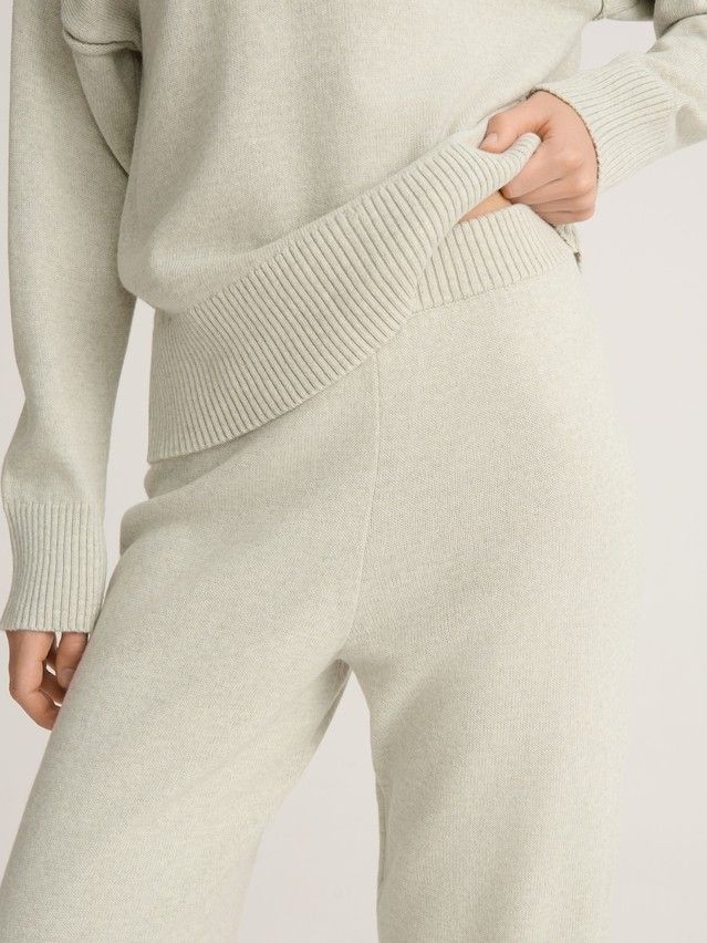 Women's trousers CONTE ELEGANT LDK23132, s.170-102, light gray - 5