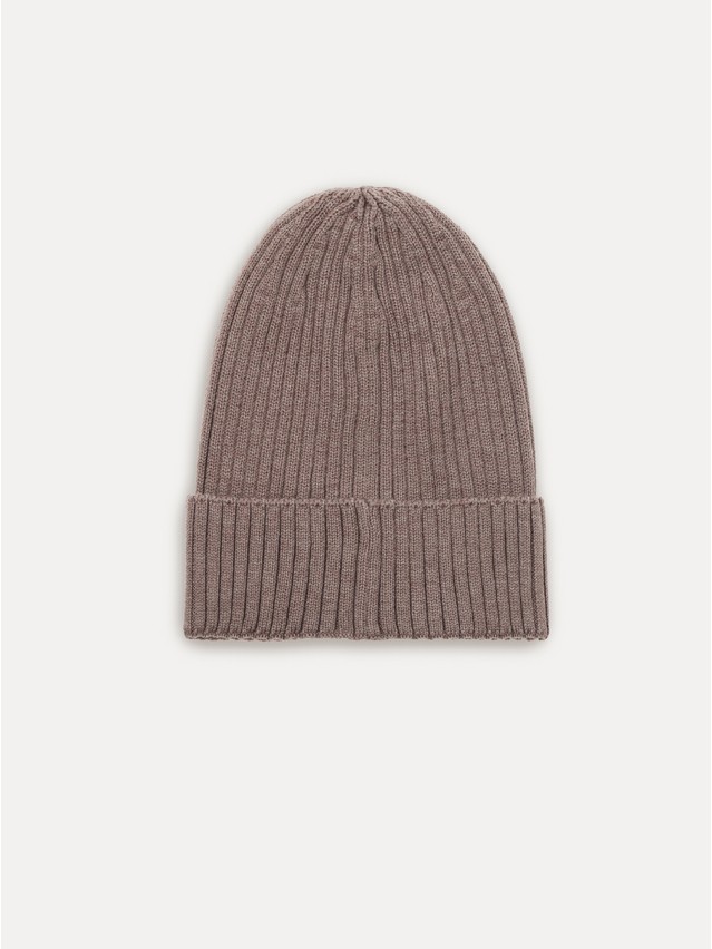 Women's cap CONTE ELEGANT 24C-32CP, s.54-56, taupe melange - 2