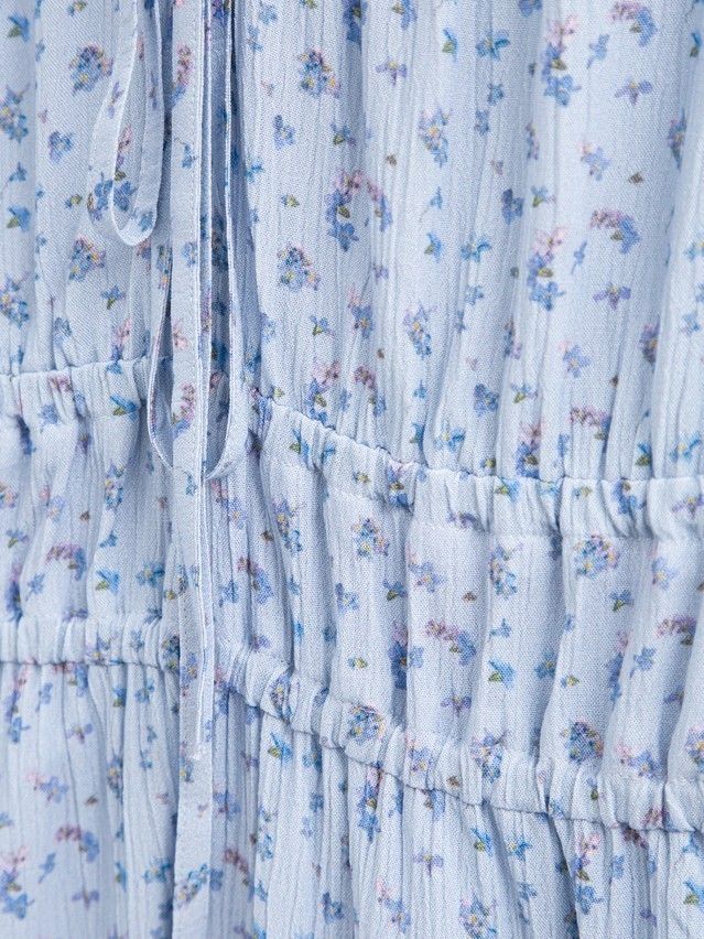 Women's sundress CONTE LSF 3816, s.170-84-90, blue-flowers - 8