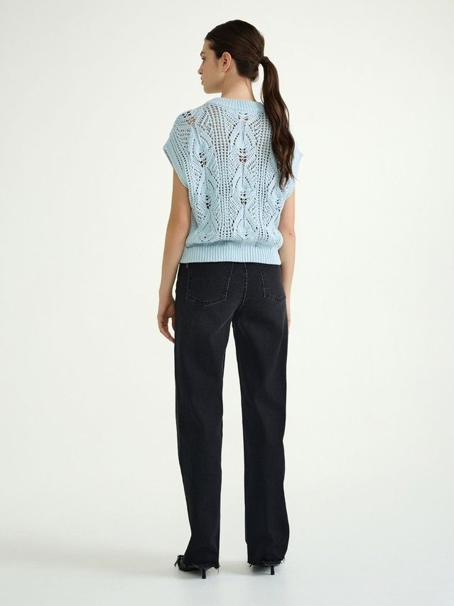 Women's vest CONTE ELEGANT LDK2436, s.170-84, light blue - 4