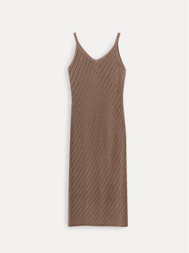 Women's dress CONTE ELEGANT LDK2570, s.170-84-90, brown - 6