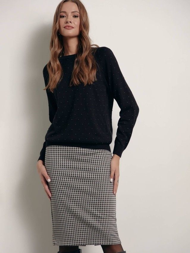 Women's pullover CONTE ELEGANT LDK140, s.170-84, black - 3