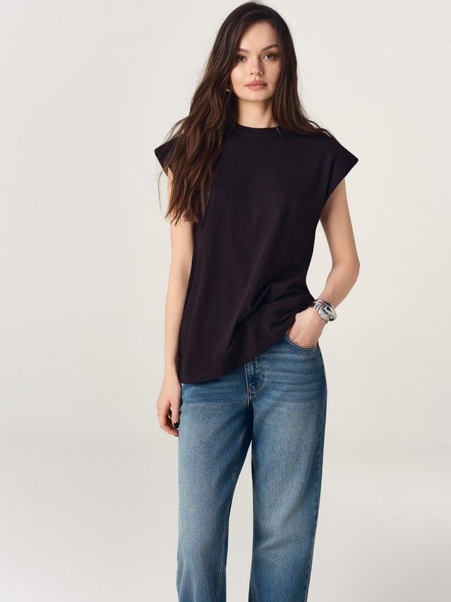 Women's blouse CONTE LBL 3450, s.170-88, black - 1