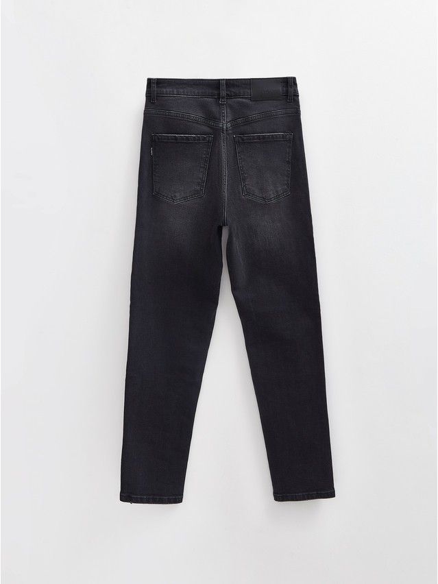 Denim trousers CONTE ELEGANT CON-702, s.170-102, black - 6