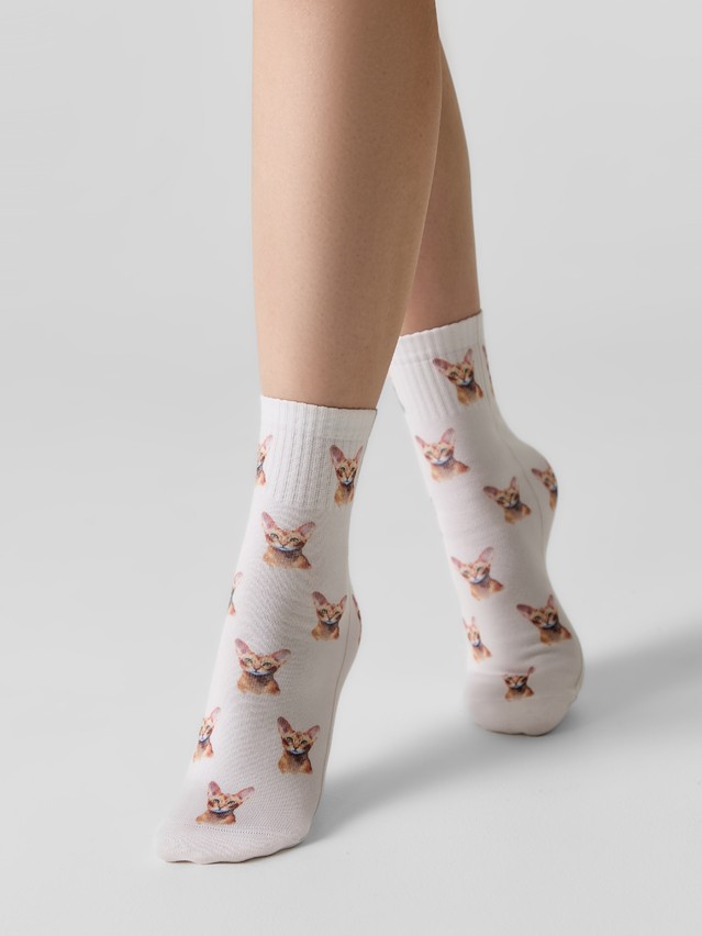 Women's socks CONTE ELEGANT CLASSIC, s.23-25, 1165 beige - 3