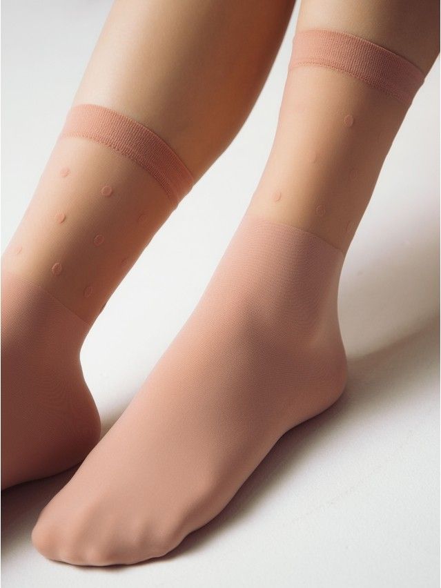 Women's socks FANTASY 19C-29SP, size 36-39, dusty rose - 6