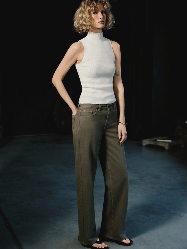 Women's vest CONTE ELEGANT LDK2560, s.170-84, ecru - 2