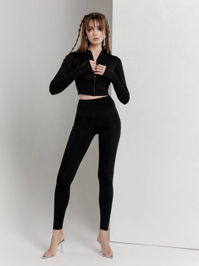 Women's jacket CONTE ELEGANT LJ 1719, s.170-84-90, black - 2