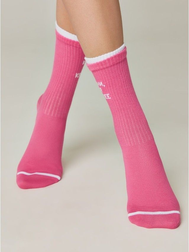 Women's socks CONTE ELEGANT ACTIVE, s.23-25, 436 pink - 2
