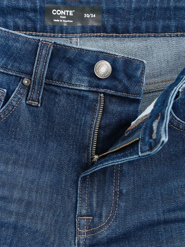 Men's jeans CONTE CNM-03, s.176/80-W30/L32, blue - 9