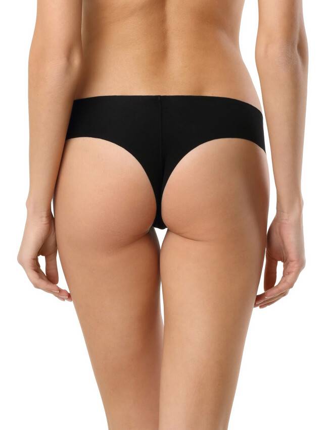Panties for women INVISIBLE LBR 979 (packed in mini-box),s.90, black - 2