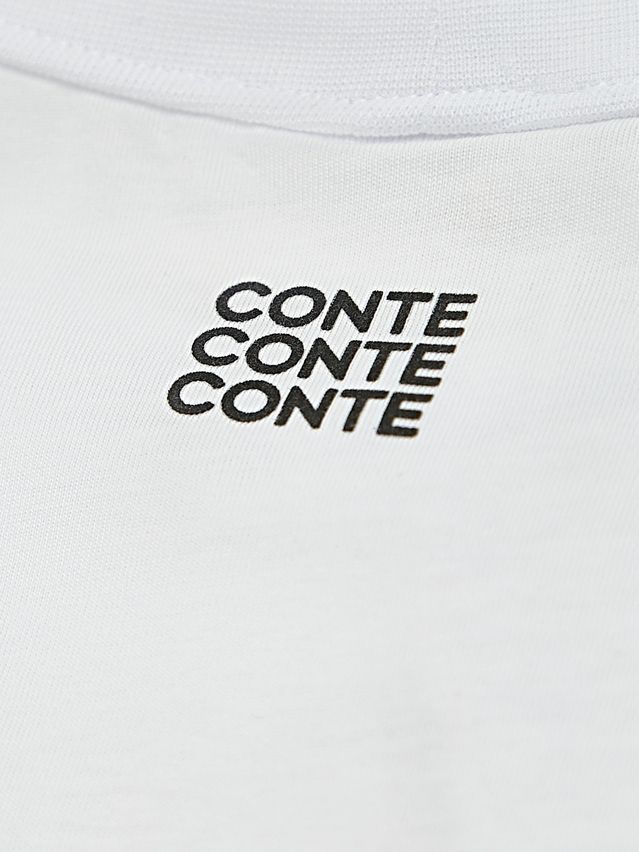 Women's polo neck shirt CONTE LD 3449, s.170-88, white-lips - 9