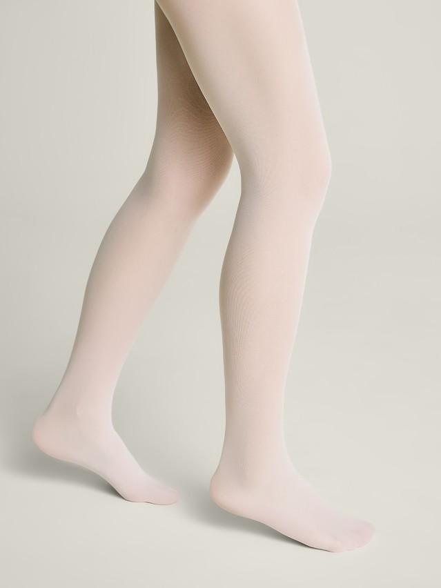 Fancy children's tights CONTE ELEGANT BALLET 40, s.104-110, bianco - 6