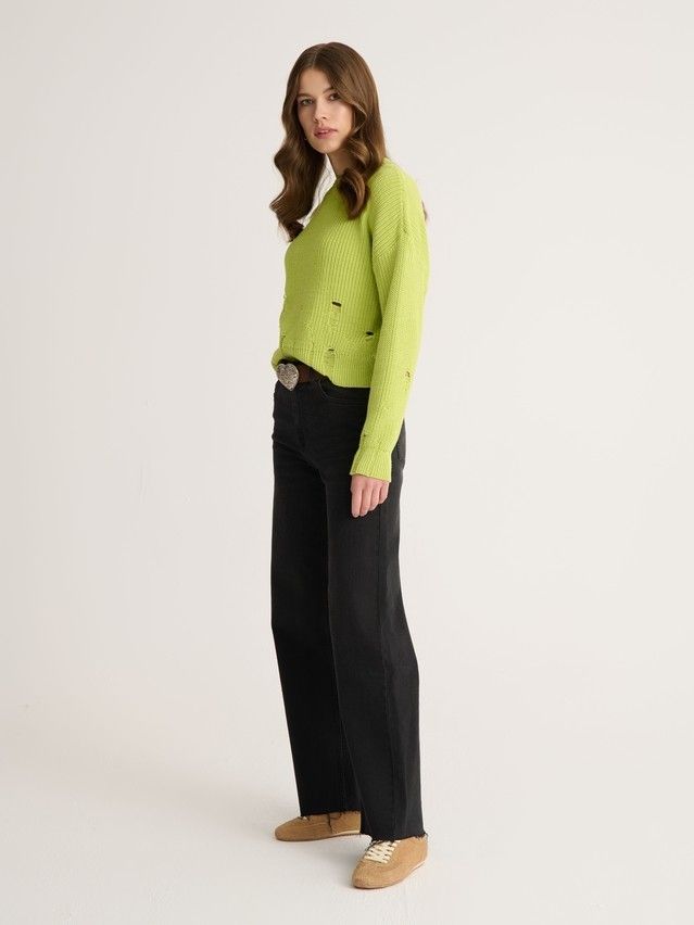 Women's pullover CONTE ELEGANT LDK2394, s.170-84, lime - 4