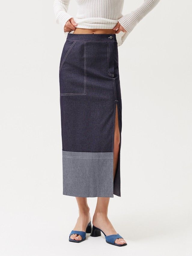 Women's skirt CONTE LU 3685, s.170-90, navy - 3