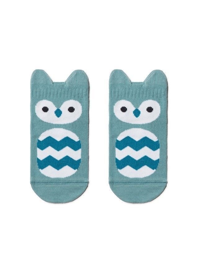 Children's socks CONTE-KIDS TIP-TOP, s.18-20, 320 pale turquoise - 4