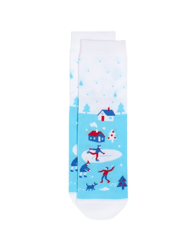 Hosiery set Women's socks CONTE ELEGANT NEW YEAR (4 pairs),(2 pairs),s.23-25, 823 assorted - 6