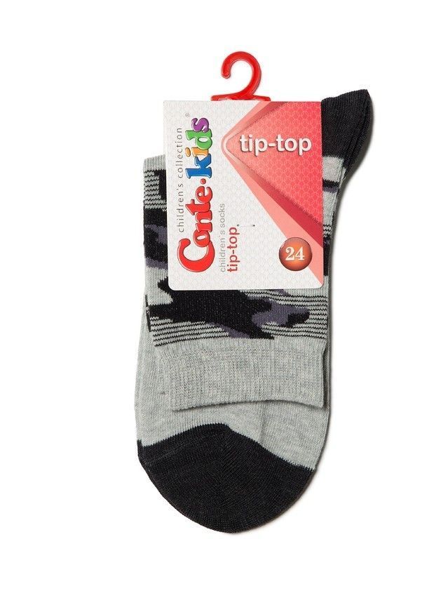 Children's socks CONTE-KIDS TIP-TOP, s.36-37, 410 grey - 2