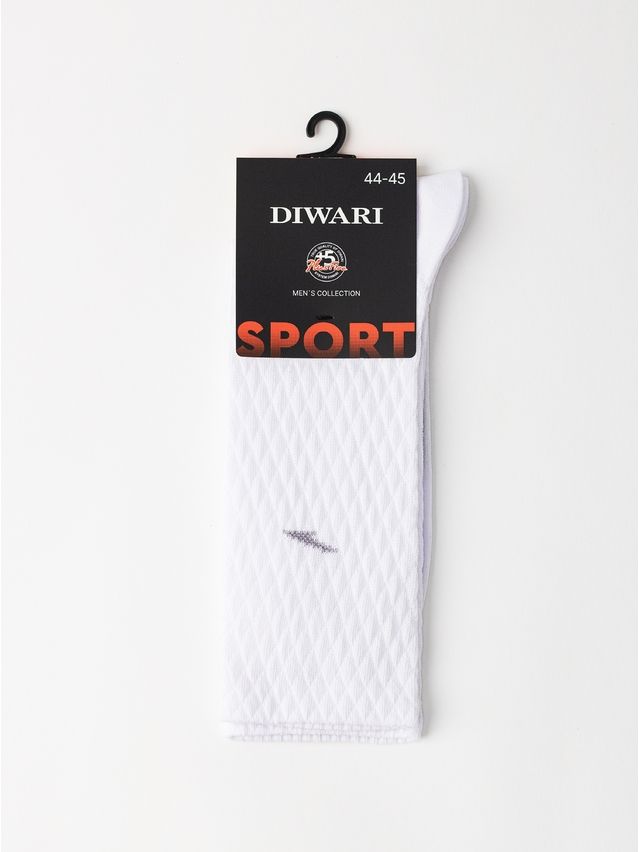 Men's socks DIWARI SPORT, s.25, 973 white - 5