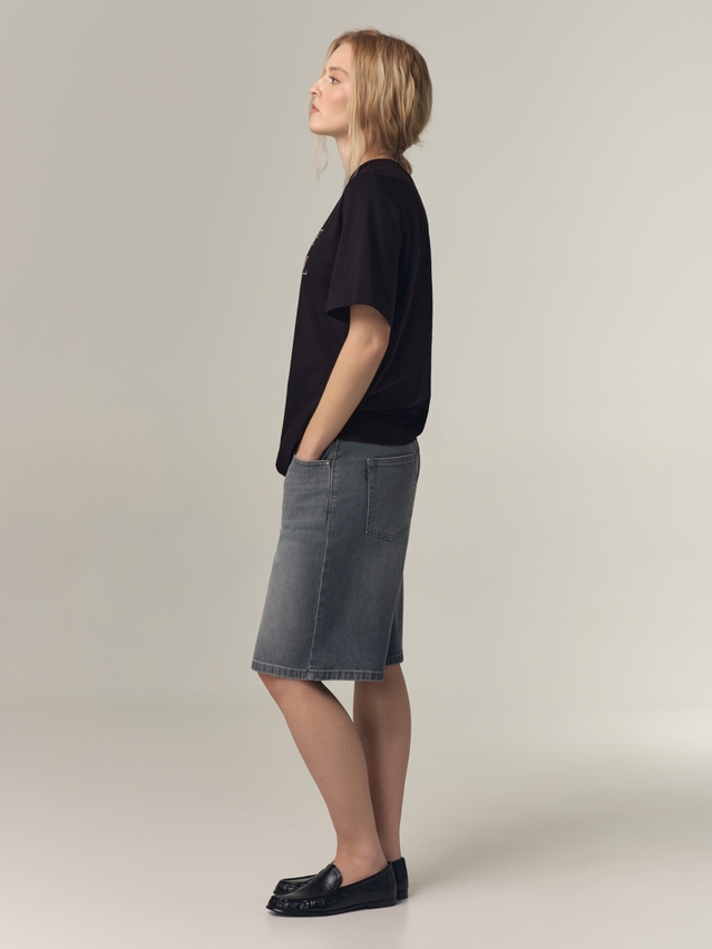 Women's polo neck shirt CONTE ELEGANT LD 3036, s.170-92, black-ideal - 3