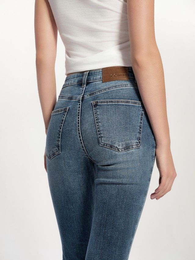 Denim trousers CONTE ELEGANT CON-721, s.170-102, blue - 5