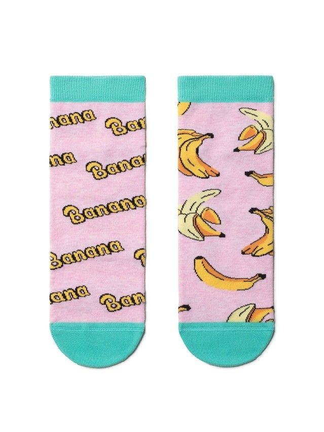 Women's cotton socks HAPPY 18C-227SP, s. 36-39, 166 light pink - 2