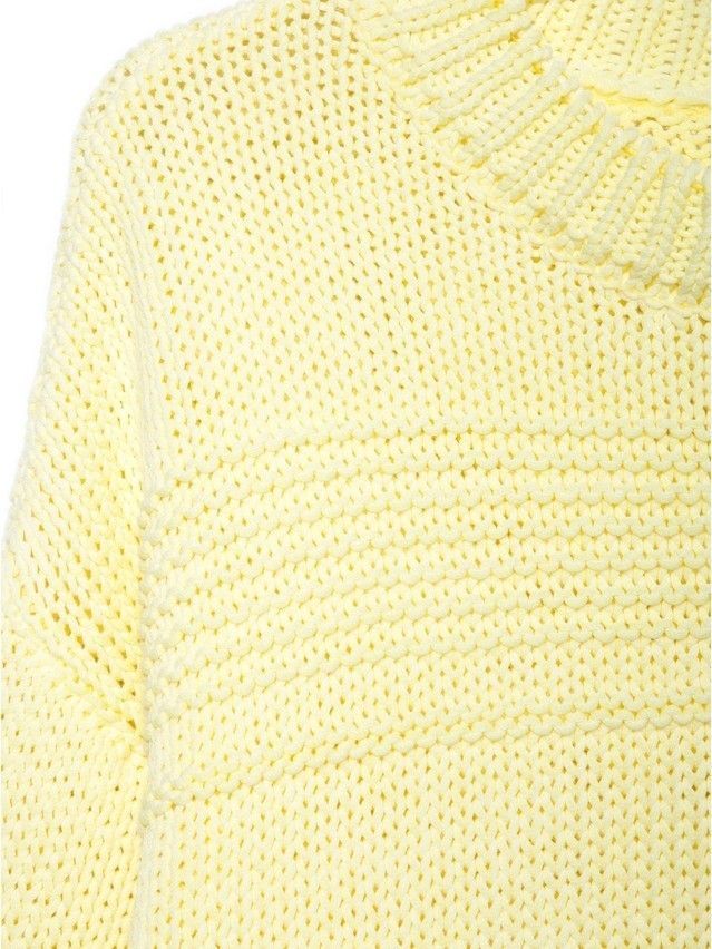 Women's polo neck shirt CONTE ELEGANT LDK042, s.170-84, pastel yellow - 8