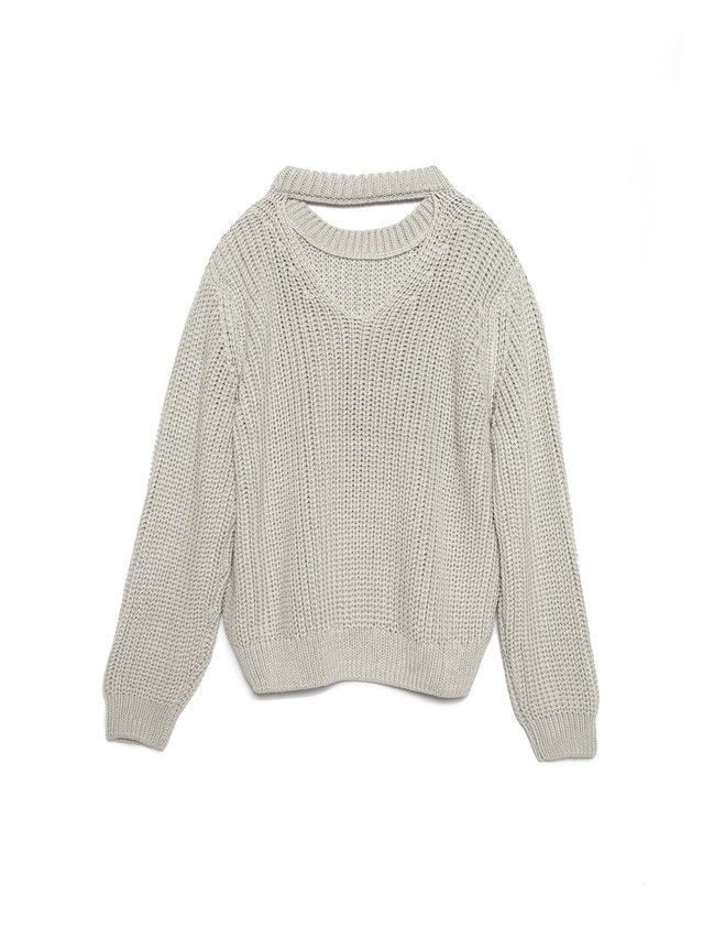 Women's polo neck shirt CONTE ELEGANT LDK110, s.170-84, light silver - 3