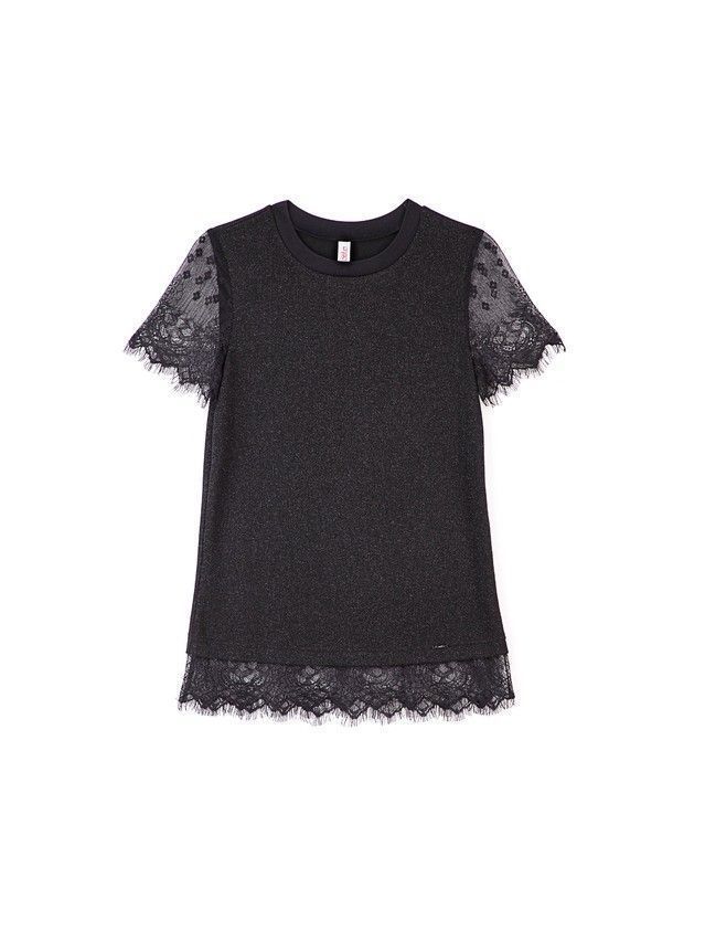 Women's polo neck shirt CONTE ELEGANT LD 850, s.170-100, nero - 4