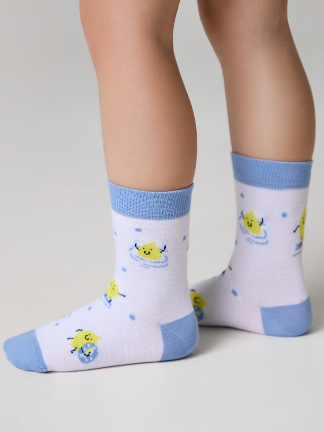 Children's socks CONTE-KIDS TIP-TOP, s.12, 1030 white - 3