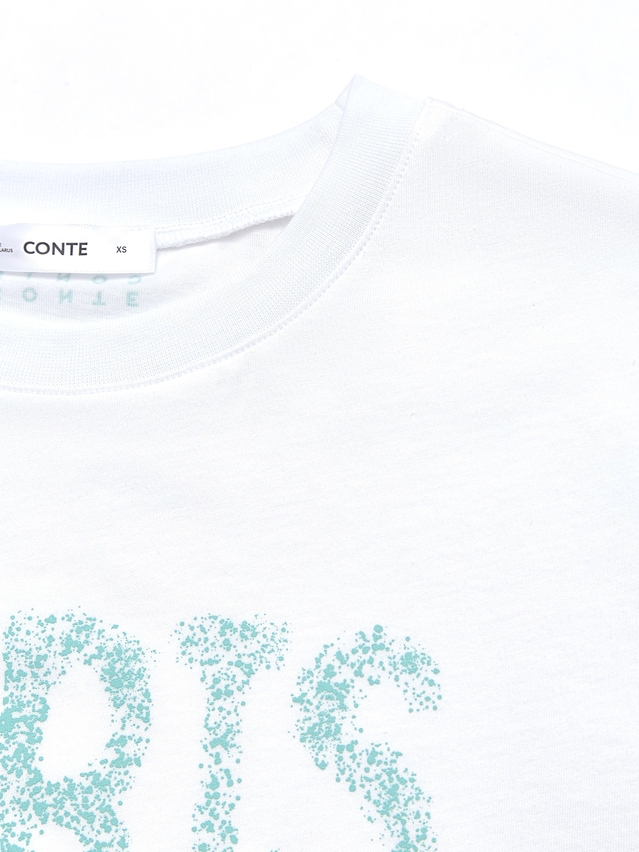 Women's polo neck shirt CONTE ELEGANT LD 3036, s.170-92, white-paris - 4