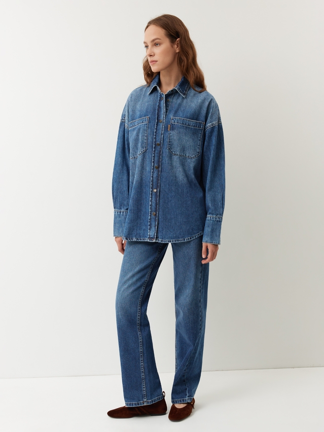 Denim windbreaker CONTE CON-986, s.170-84-90, blue - 3