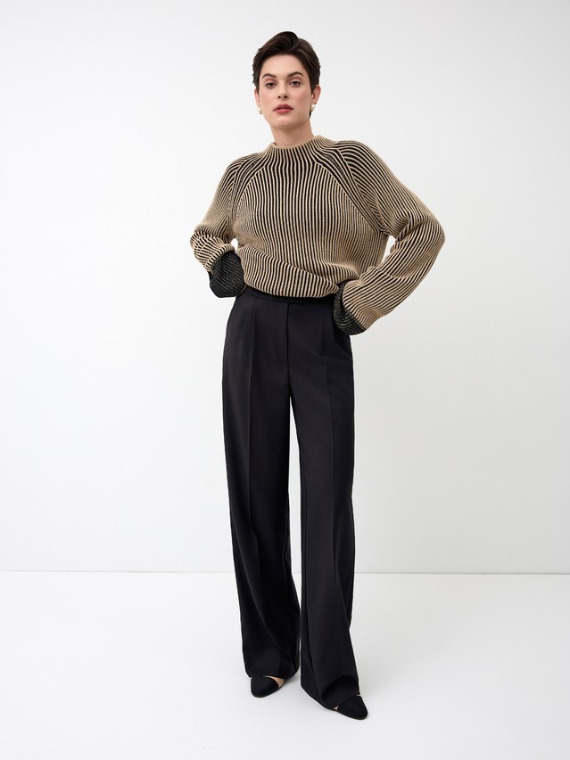 Women's trousers CONTE LBK 3257, s.164-84-90, black - 5